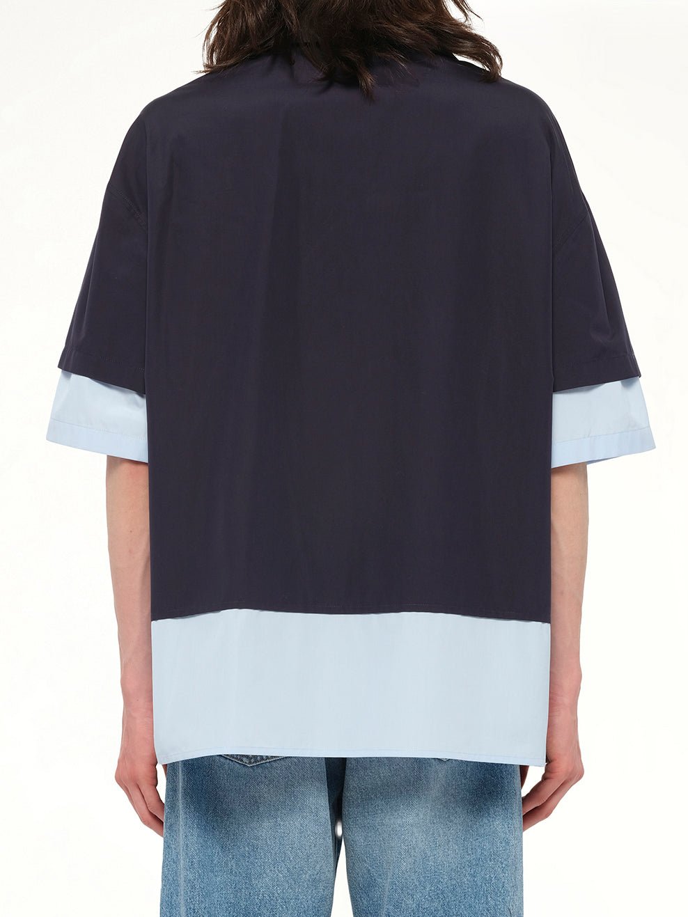 LOEWE Short Sleeve Shirt (Navy)