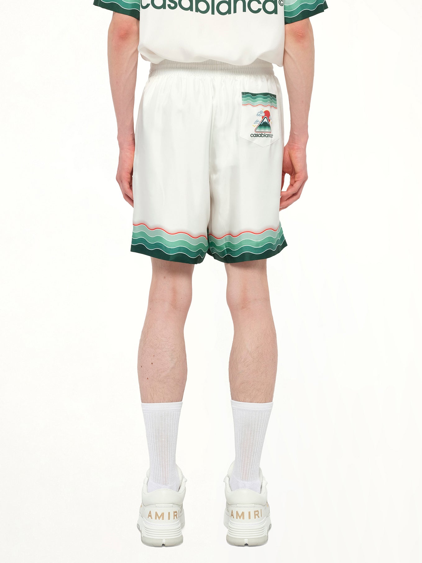 CASABLANCA Montagne Ondulee Shorts (Multicolour)