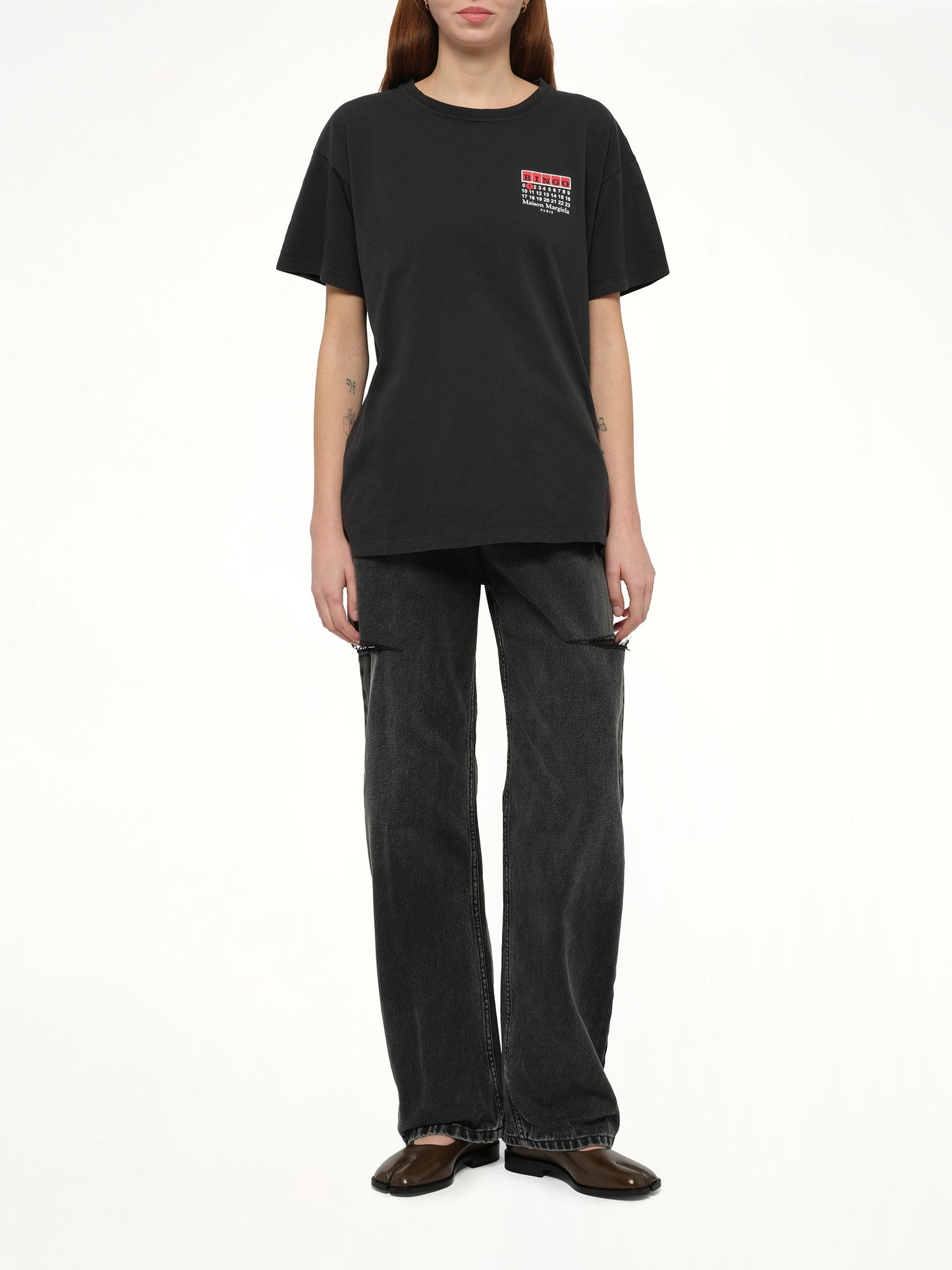 MAISON MARGIELA "Bingo" T-Shirt (Carbon)