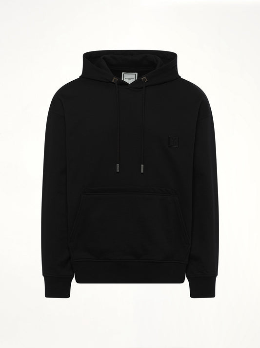 WOOYOUNGMI Flower Petal Hoodie (Black)