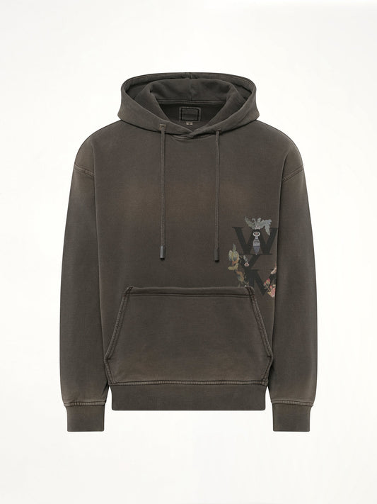 WOOYOUNGMI Print Hoodie (Mud)