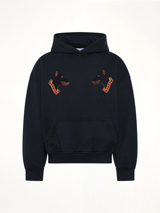 RHUDE London Hound Hoodie (Vintage Black)