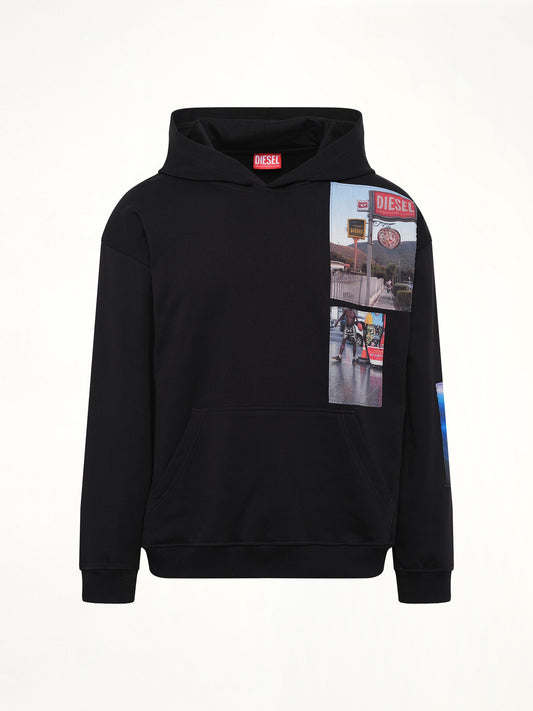 DIESEL S-BOXT-HOOD-T6 Hoodie (Black)
