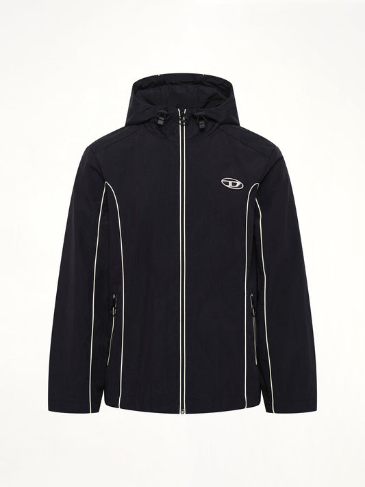 DIESEL J-HIVES Windbreaker (Black)