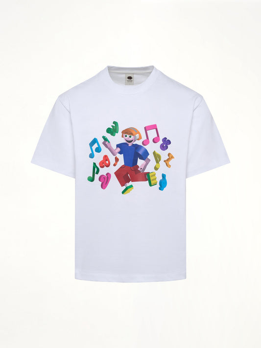 VOWELS 3D T-Shirt (White)