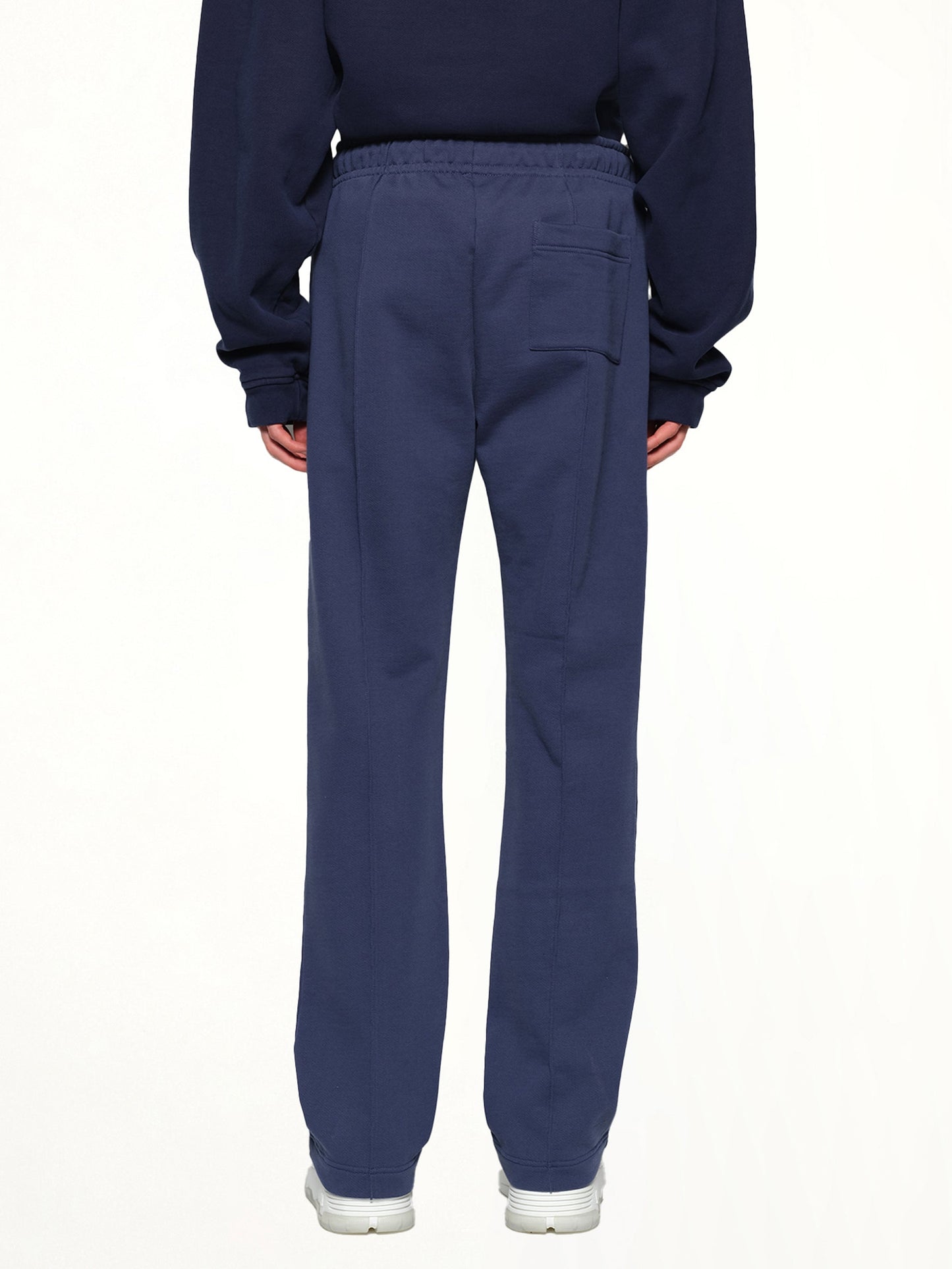 CASABLANCA Patch Open Hem Jogger (Navy)
