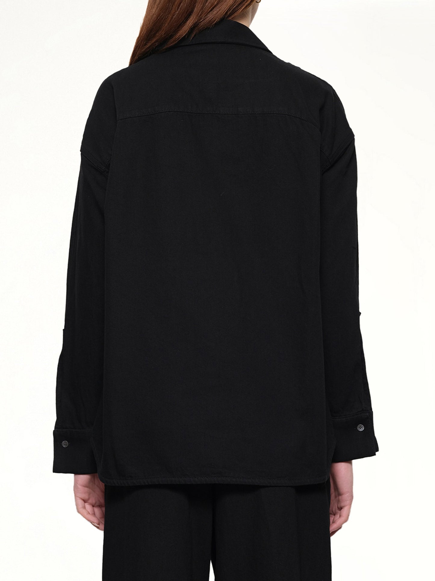 LOEWE Wrap Shirt (Black)
