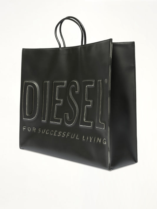 DIESEL DSL 3D Tote Bag (Black)