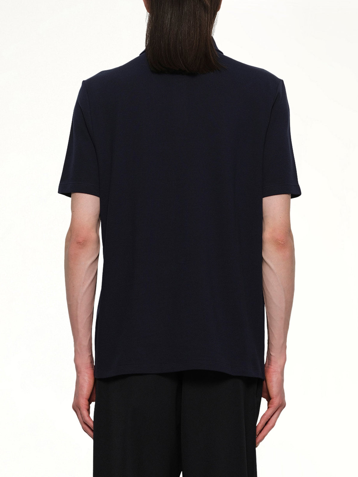 Balmain Emblem Polo (Navy)