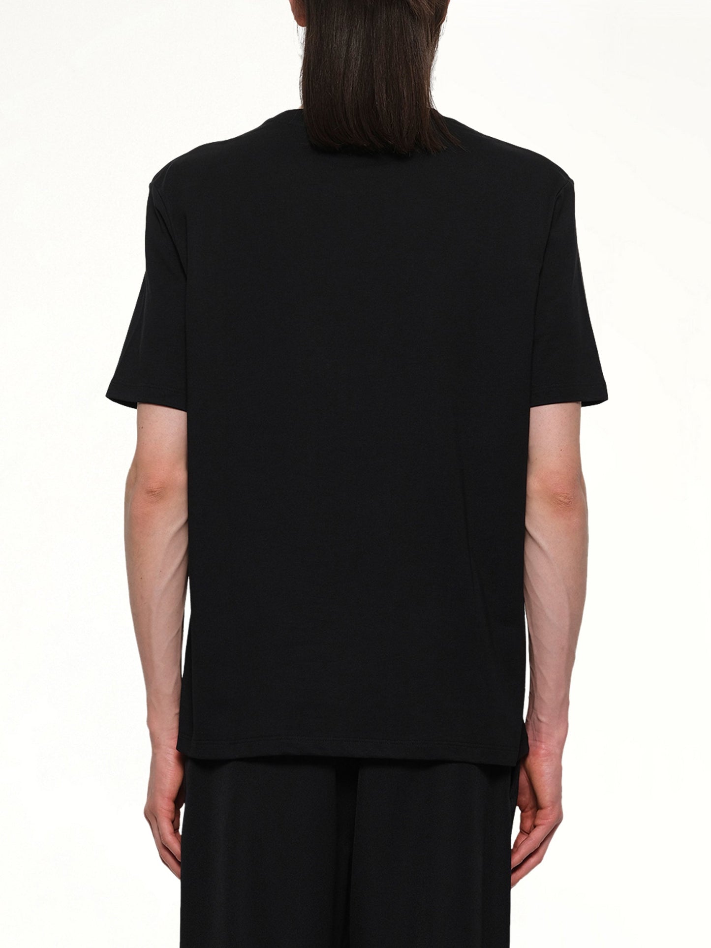BALMAIN Chain Trompe L'Oeil T-Shirt (Black)