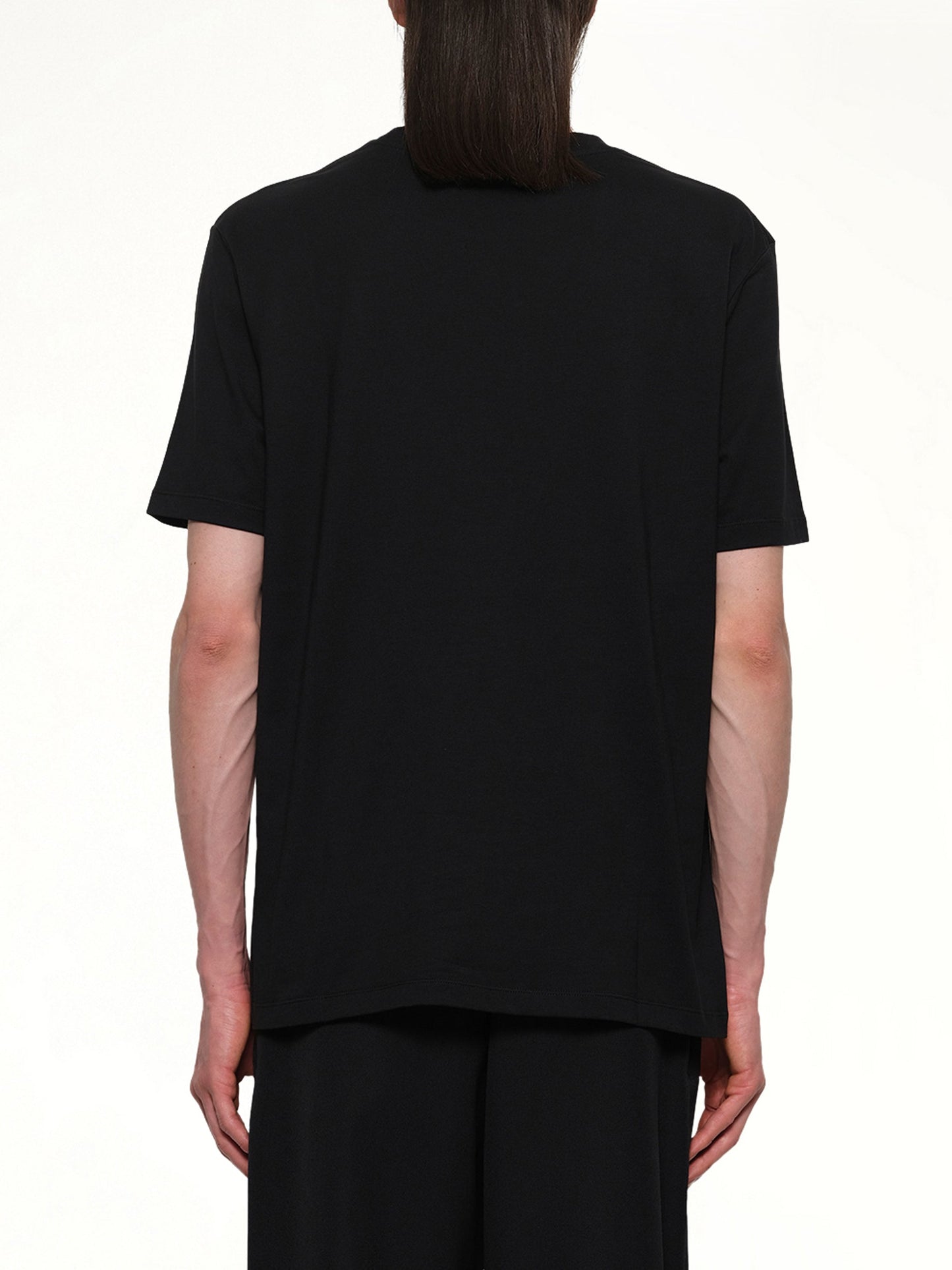 BALMAIN Couture Label Regular T-Shirt (Black)