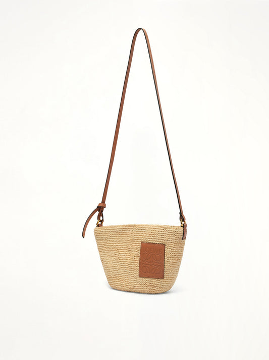 LOEWE Slit Pochette Bag (Natural)
