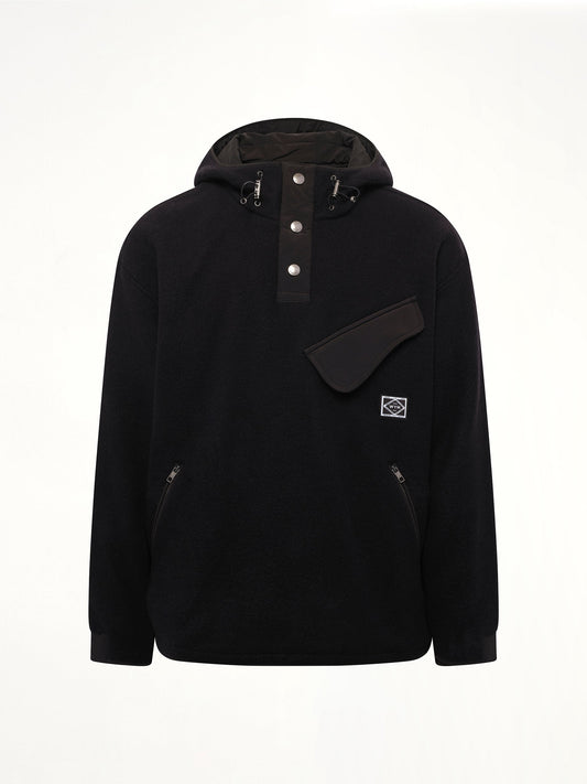 WOOYOUNGMI Fleece Hoodie (Black)