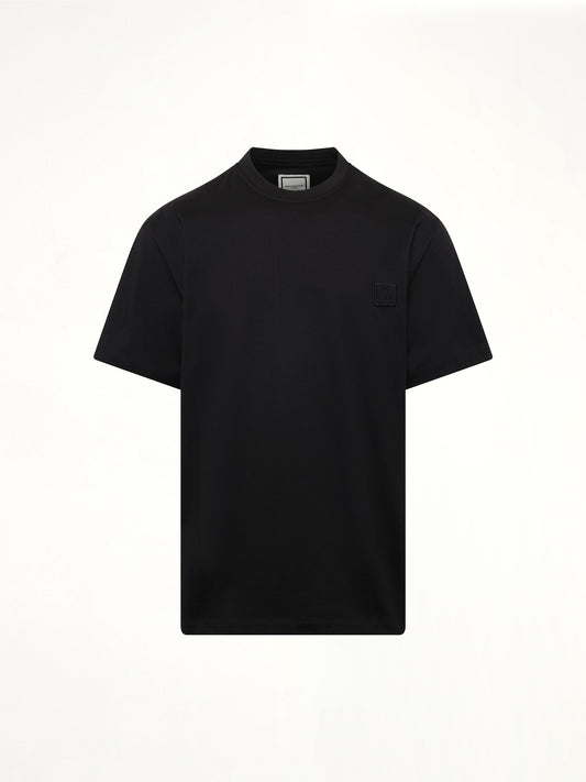 WOOYOUNGMI Flower Petal T-Shirt (Black)