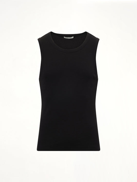 ENTIRE STUDIOS Rib Tank Top (Black)