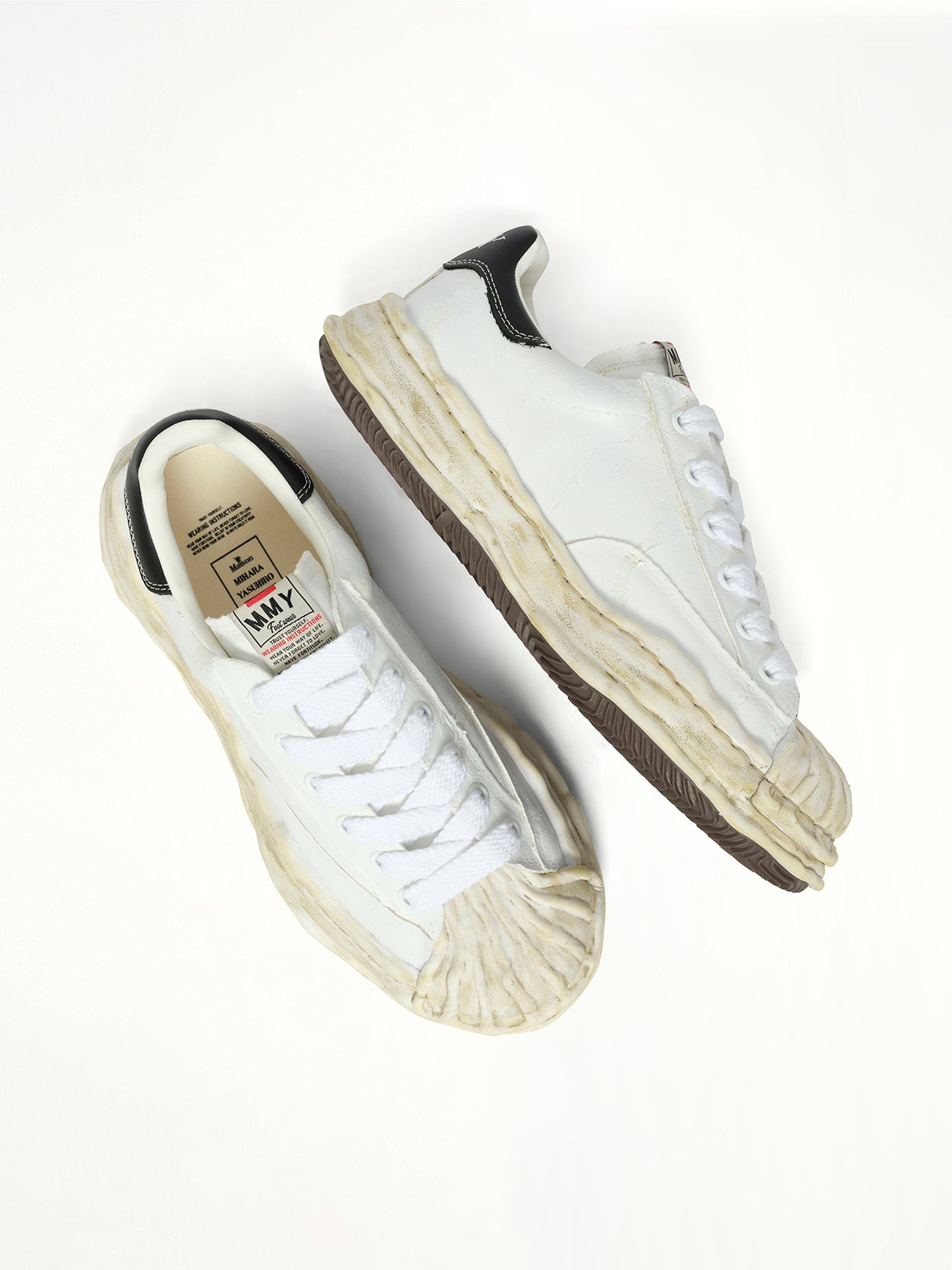 MAISON MIHARA YASUHIRO Blakey OG Torn Sneaker (White)