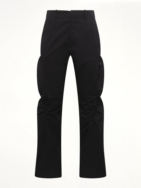 POST ARCHIVE FACTION Shirring Pants (Black)