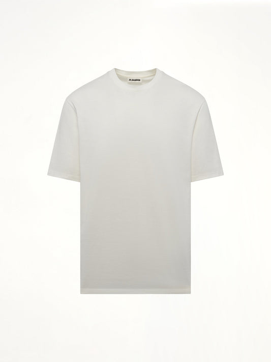 JIL SANDER Logo T-Shirt (Coconut)