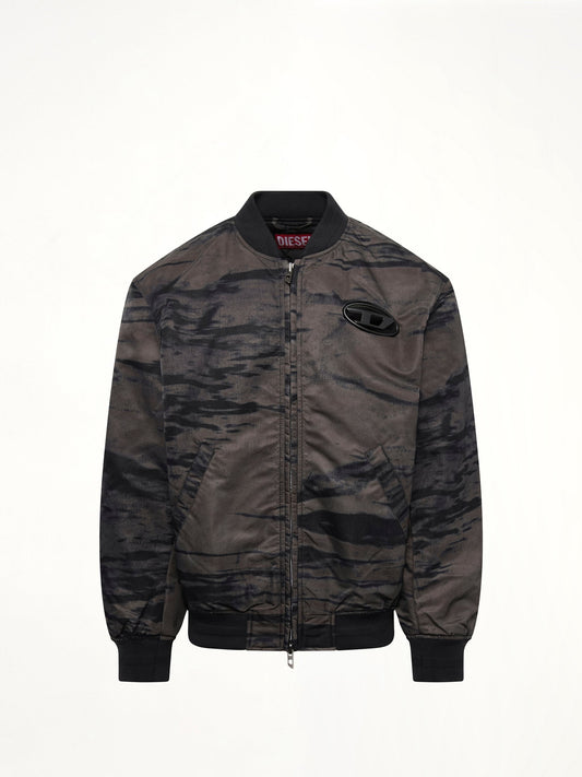 DIESEL J-KEPES-DLBZ Jacket (Black/Dark Grey)