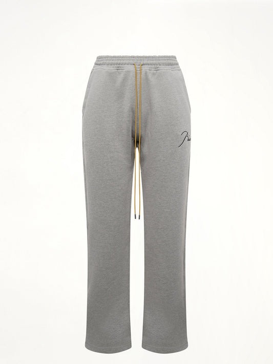 RHUDE Classique Sweatpant (Heather Grey/Black)