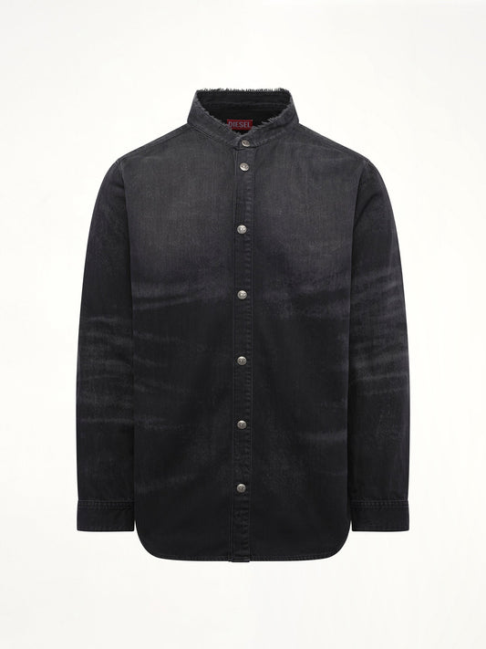 DIESEL D-SIMPLY-FSH Runway Shirt (Black)