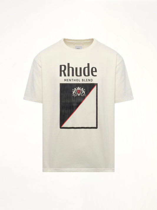 RHUDE Collins Fumar T-Shirt (Vintage White)