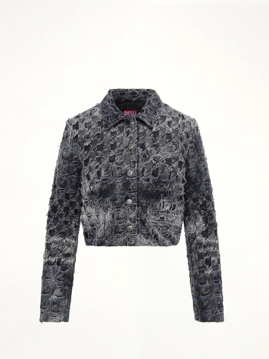 DIESEL DE-URSY-FSH Denim Jacket (Blue)