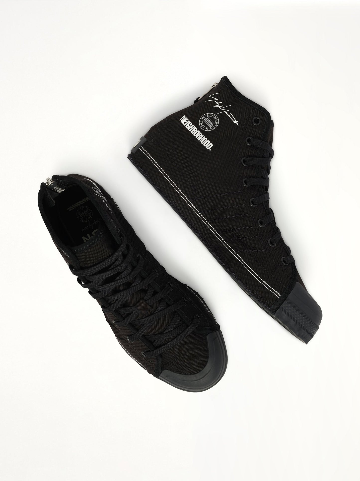 Y-3 X NBHD Nizza Hi Sneaker (Black)