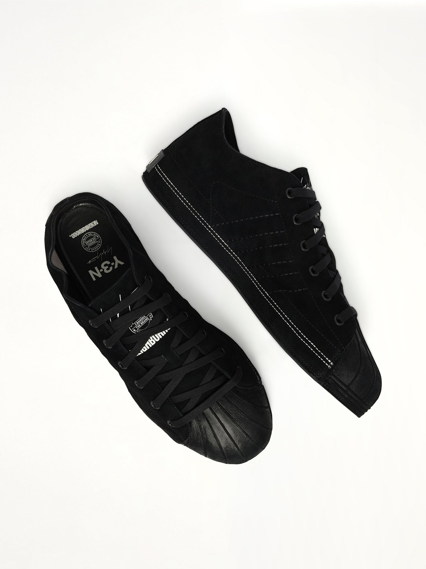 Y-3 X NBHD Nizzastar Lo Sneaker (Black)