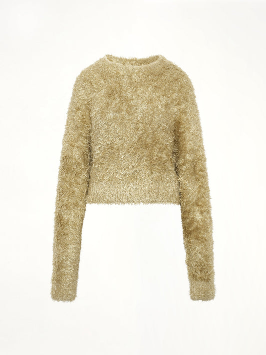 NOIR KEI NINOMIYA Polyester Lame Knit (Gold)