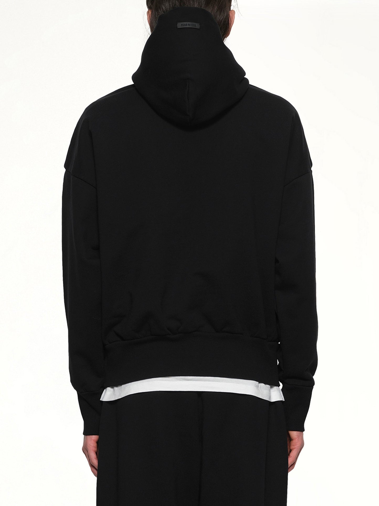 FEAR OF GOD Logo Hoodie (Black)