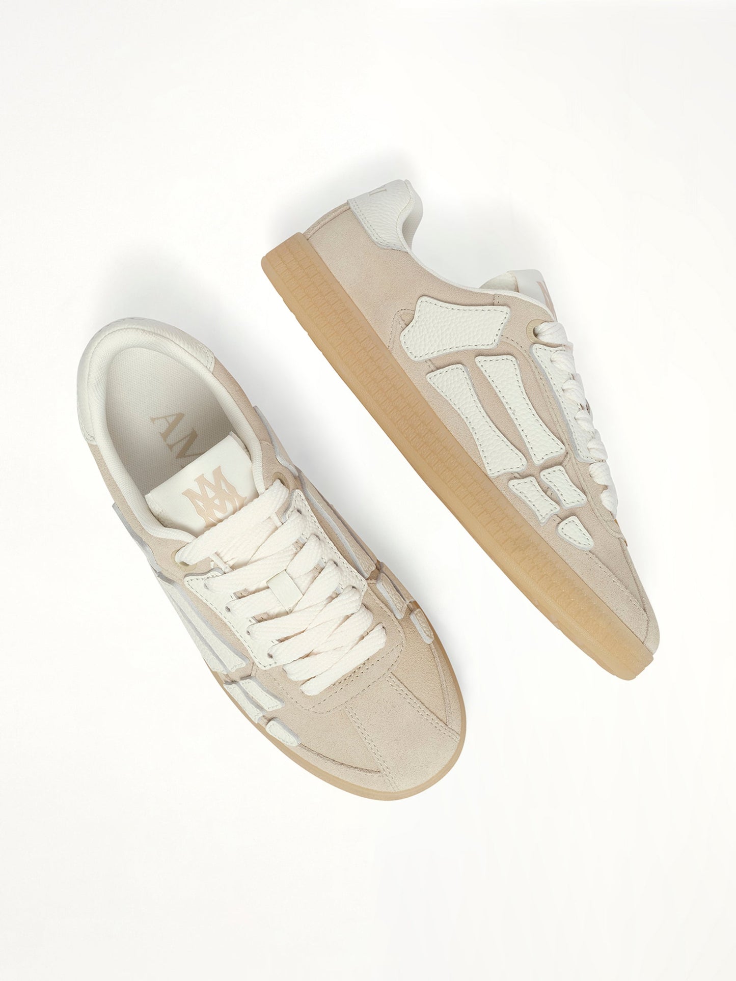 AMIRI Pacific Bones Sneaker (Beige)