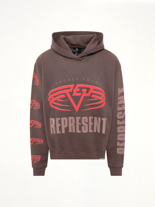 REPRESENT Reversible Living Legacy Falcon Hoodie (Nero)