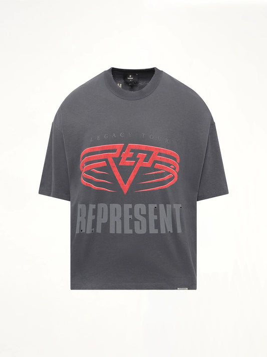 Represent Living Legacy T-Shirt (Sun Fade Grey)