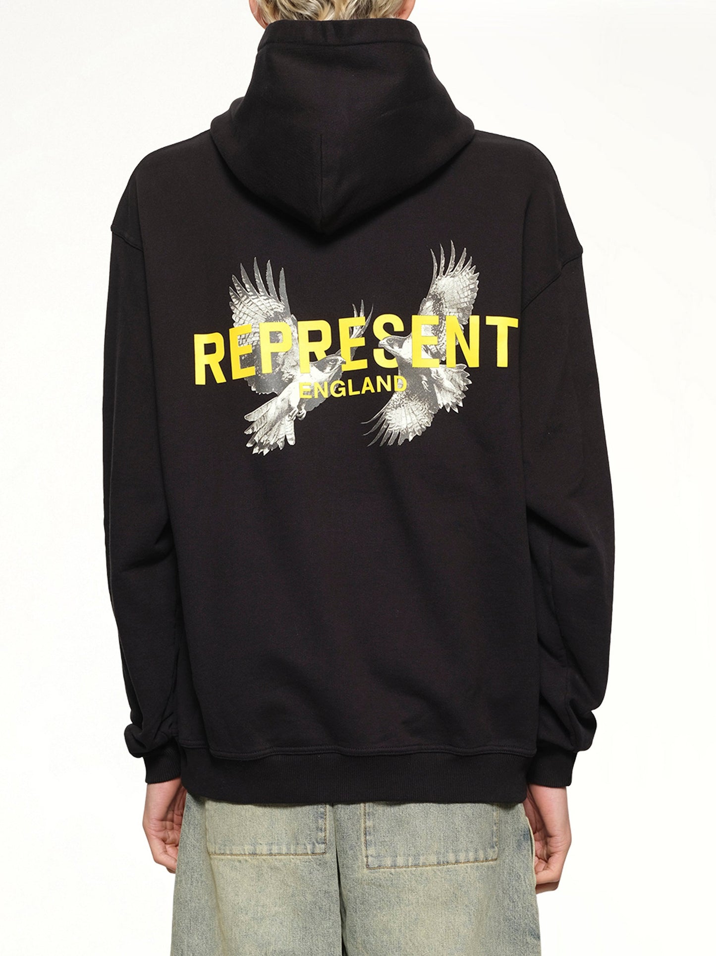 REPRESENT Legacy Falcon Hoodie (Jet Black)