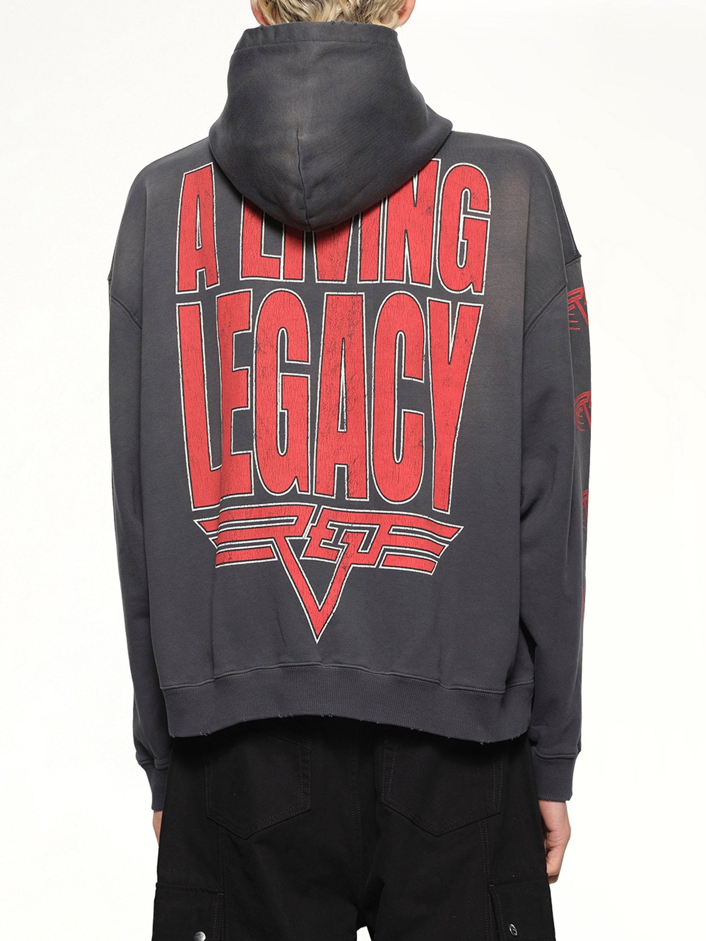 REPRESENT Reversible Living Legacy Falcon Hoodie (Sun Fade Grey)