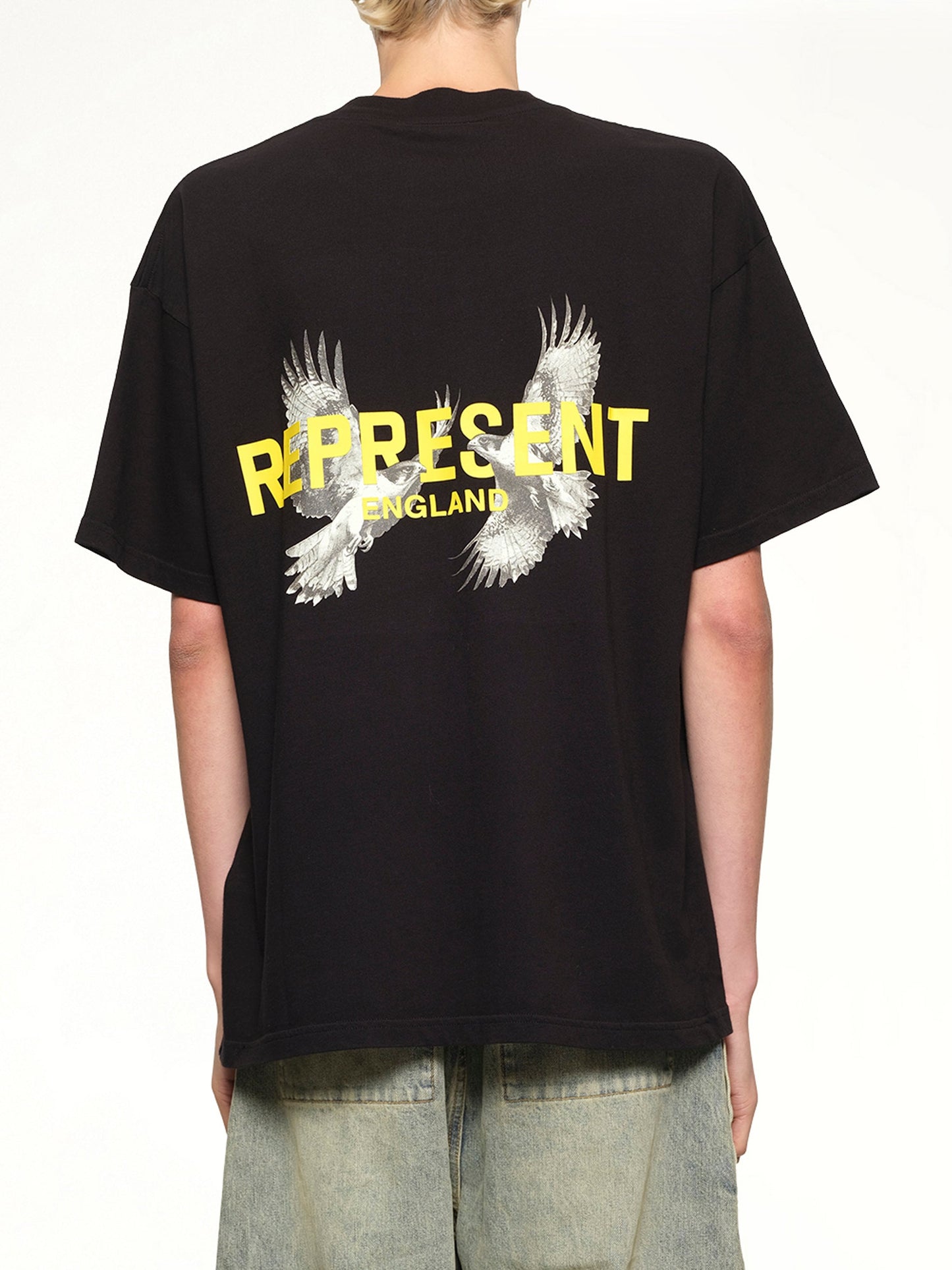 REPRESENT Legacy Falcon T-Shirt (Jet Black)