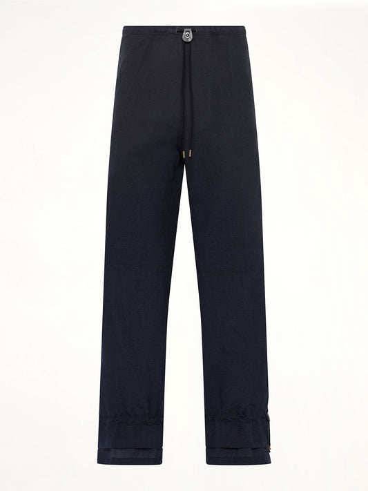 MAISON MARGIELA Wool Pants (Dark Blu)