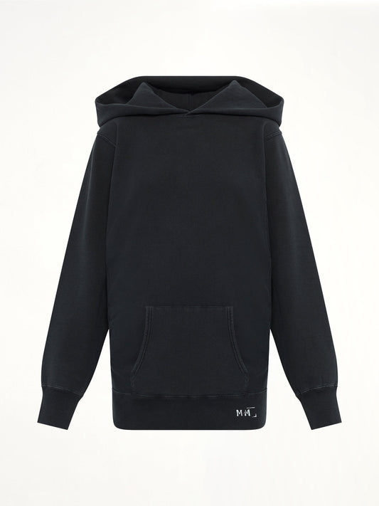 MAISON MARGIELA Organic Cotton Fleece Hoodie (Vintage Carbon)