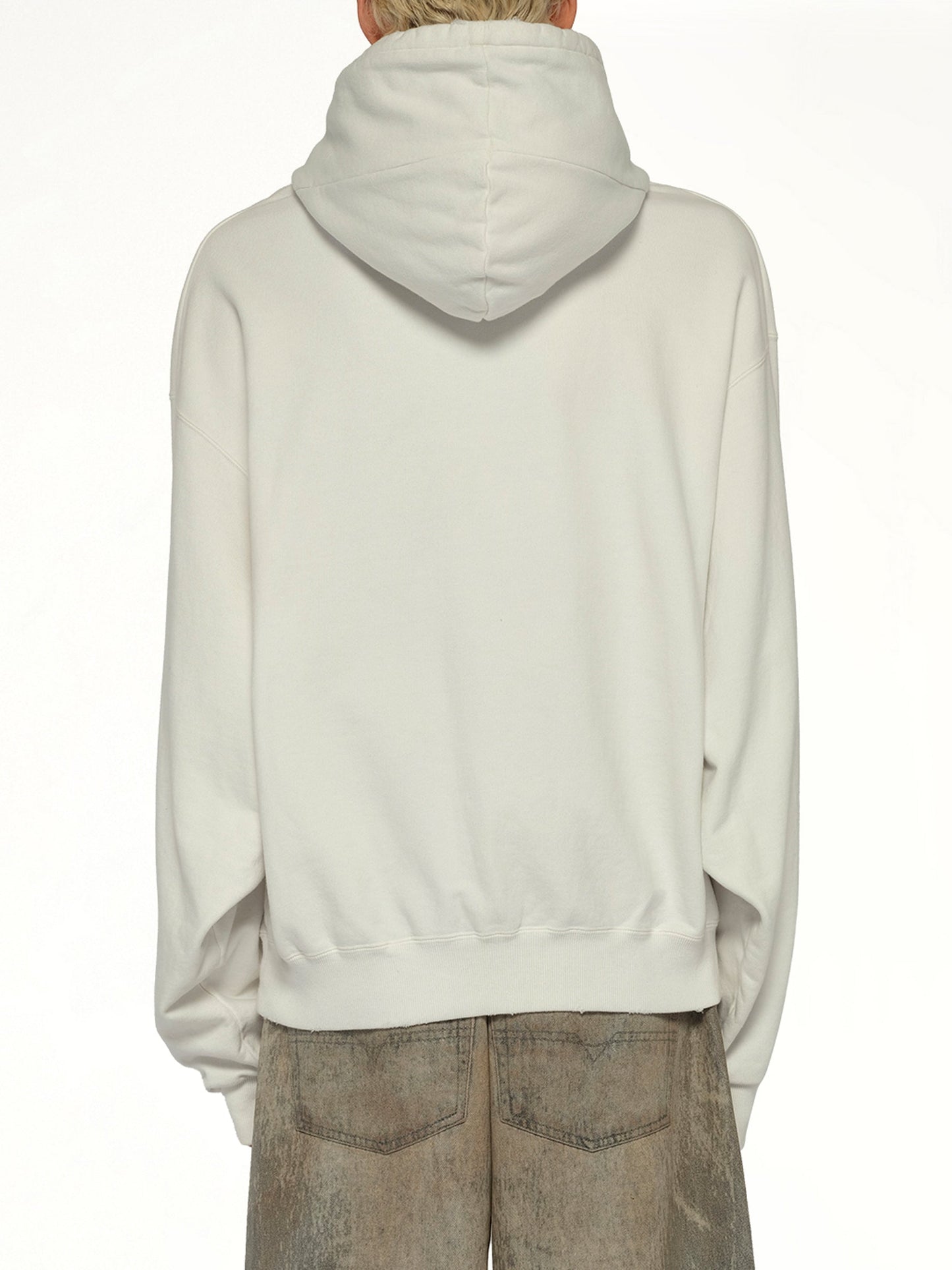 DOUBLET Farmes Magazine Cover Hoodie (White)