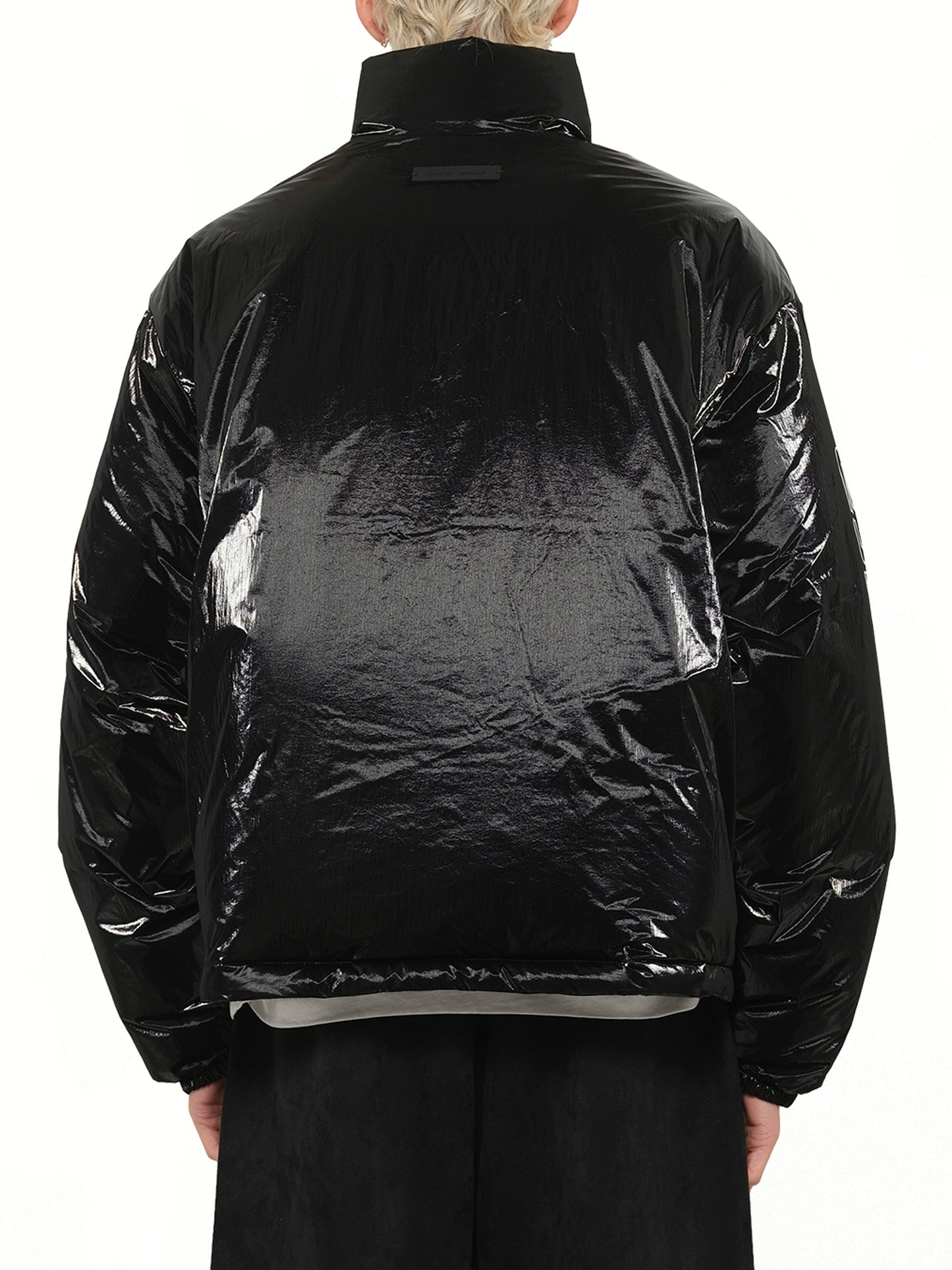 FEAR OF GOD ESSENTIALS Puffer Jacket (Metallic Black)