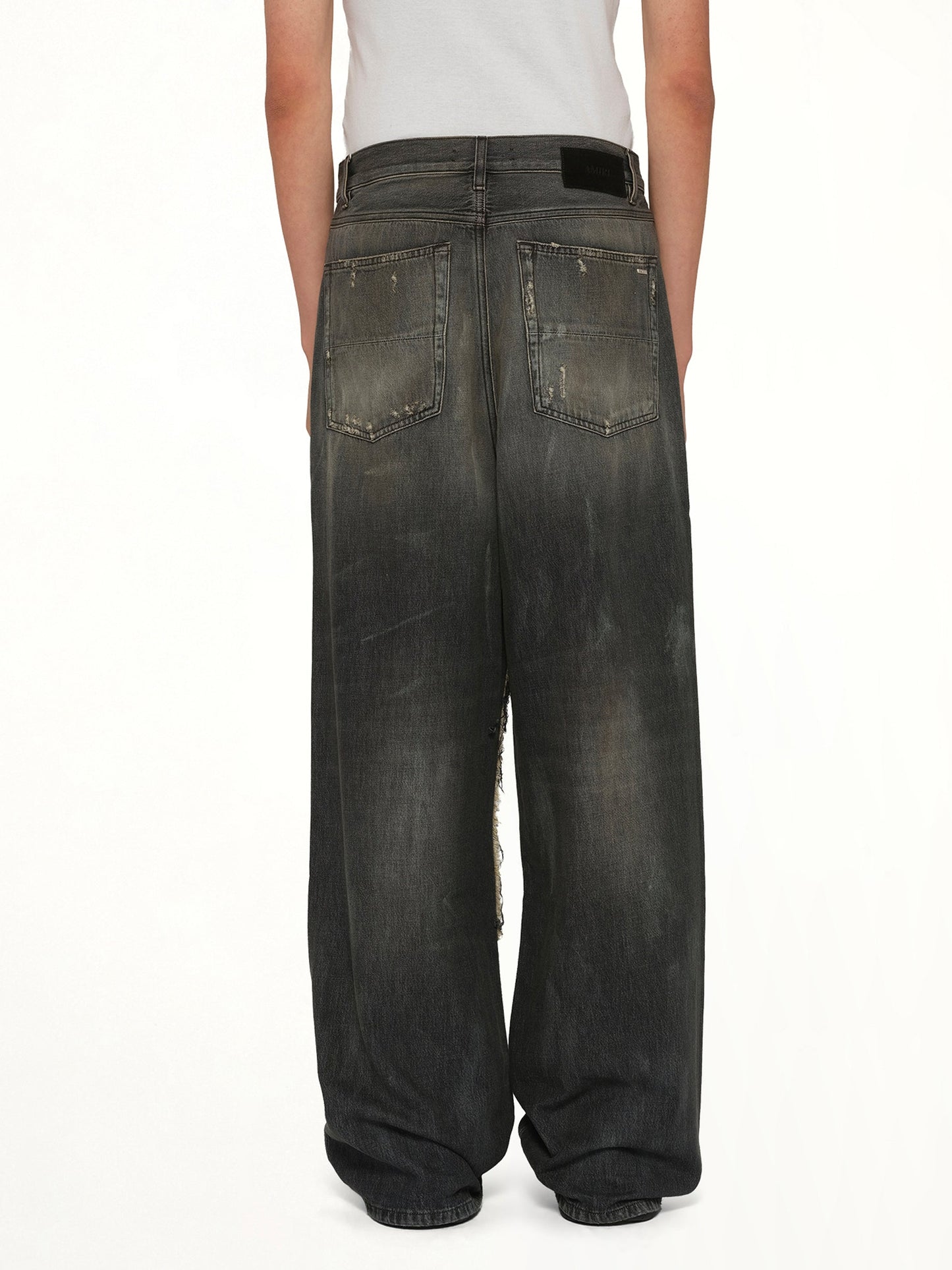AMIRI Carpenter Repaired Baggy Jean (Black)