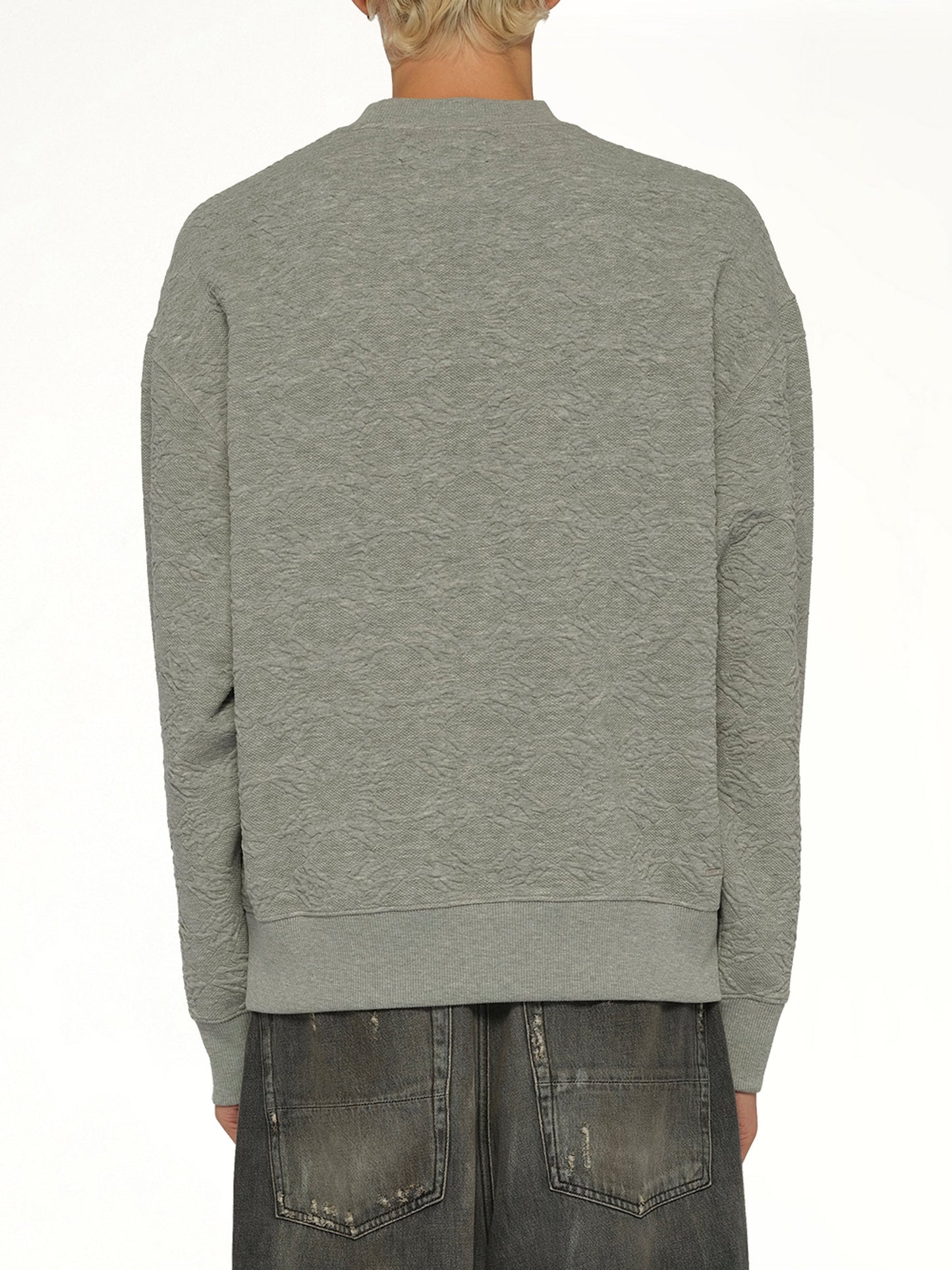 AMIRI MA Quad Oversized Sweatshirt (Grey)