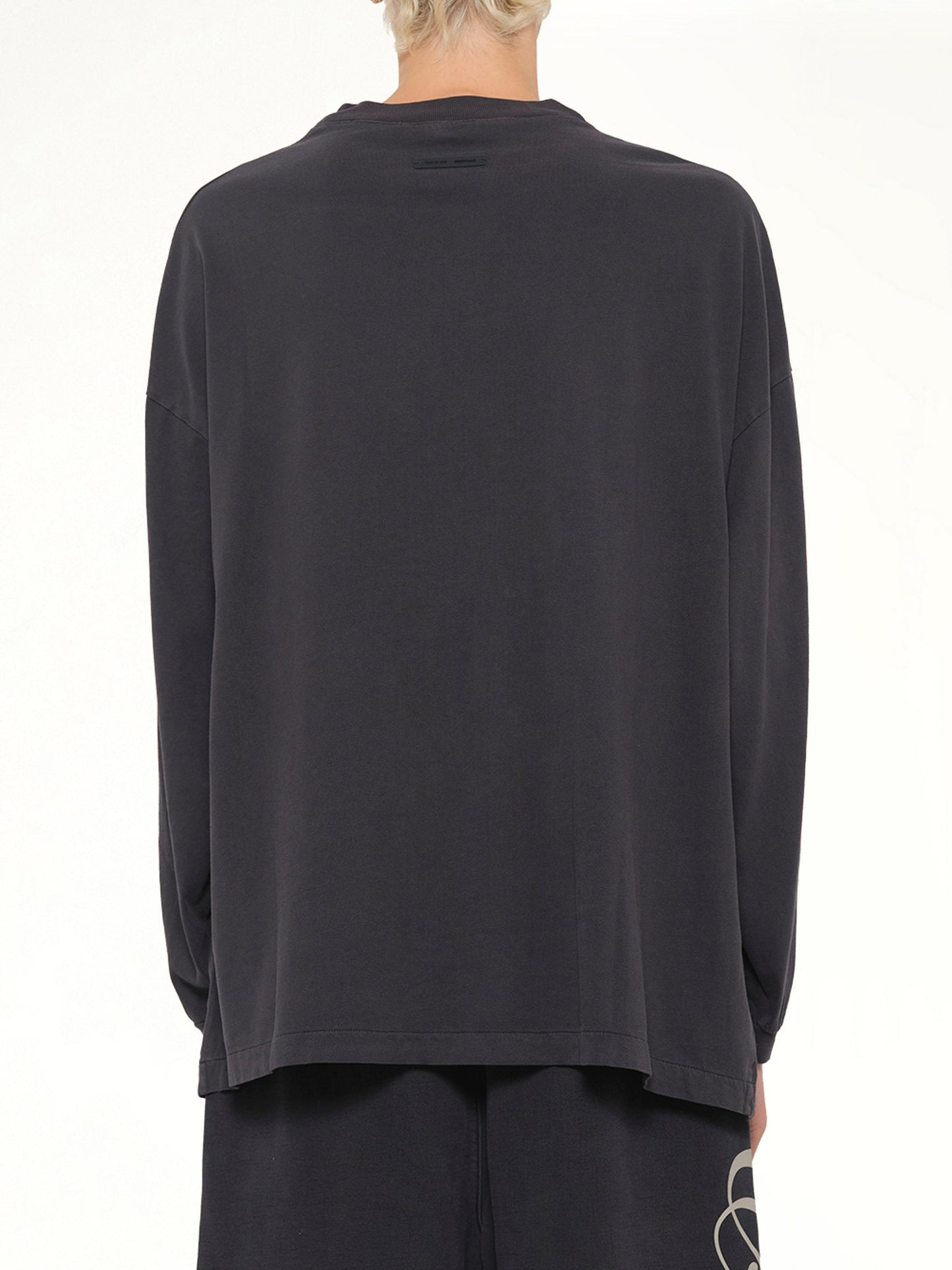 FEAR OF GOD ESSENTIALS 90's Long Sleeve T-Shirt (Black)