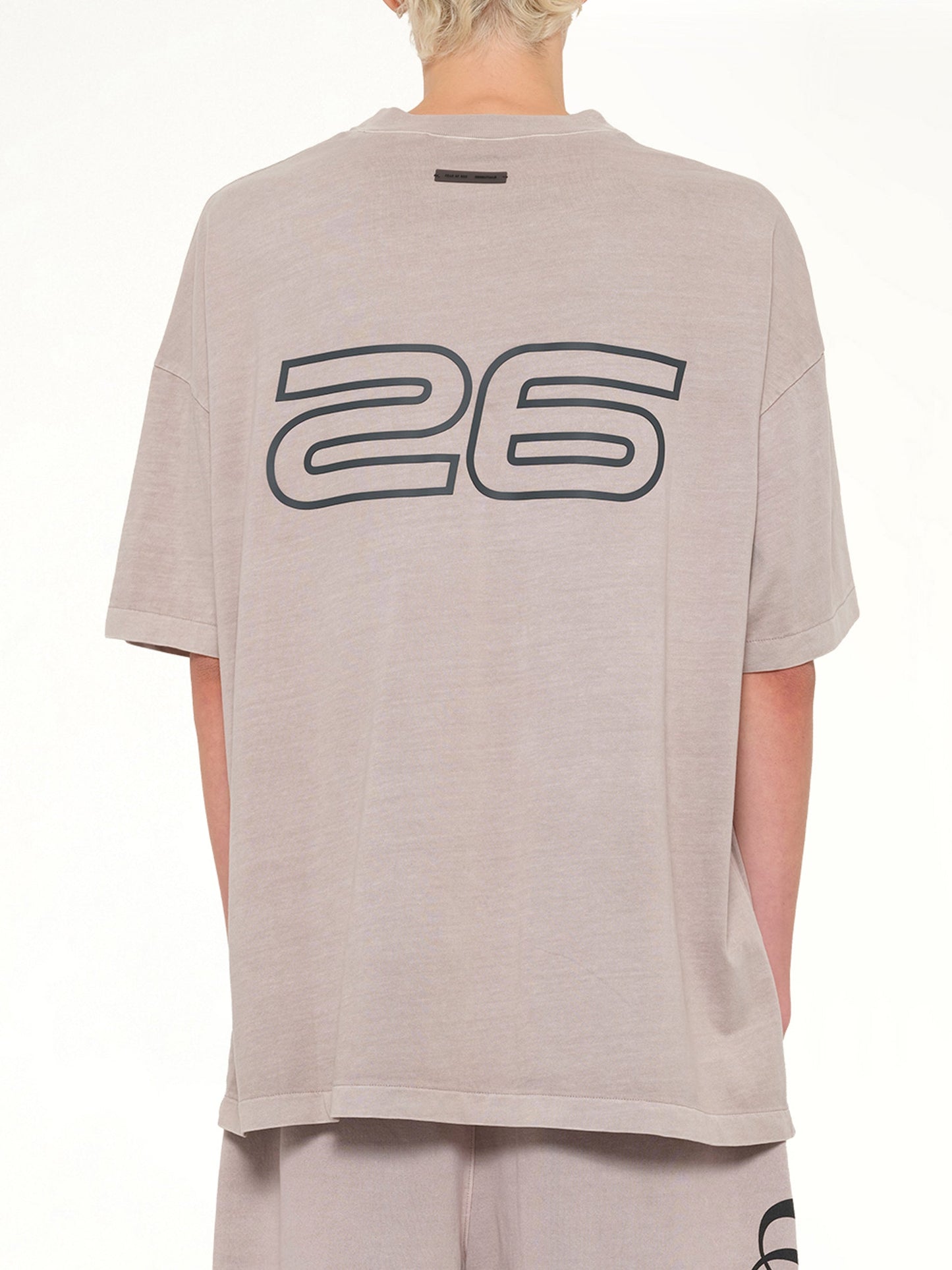 FEAR OF GOD ESSENTIALS "26" T-Shirt (Smoke Grey)
