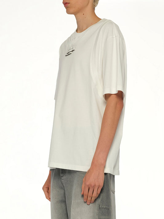 FENG CHEN WANG Deconstructed T-Shirt (White)