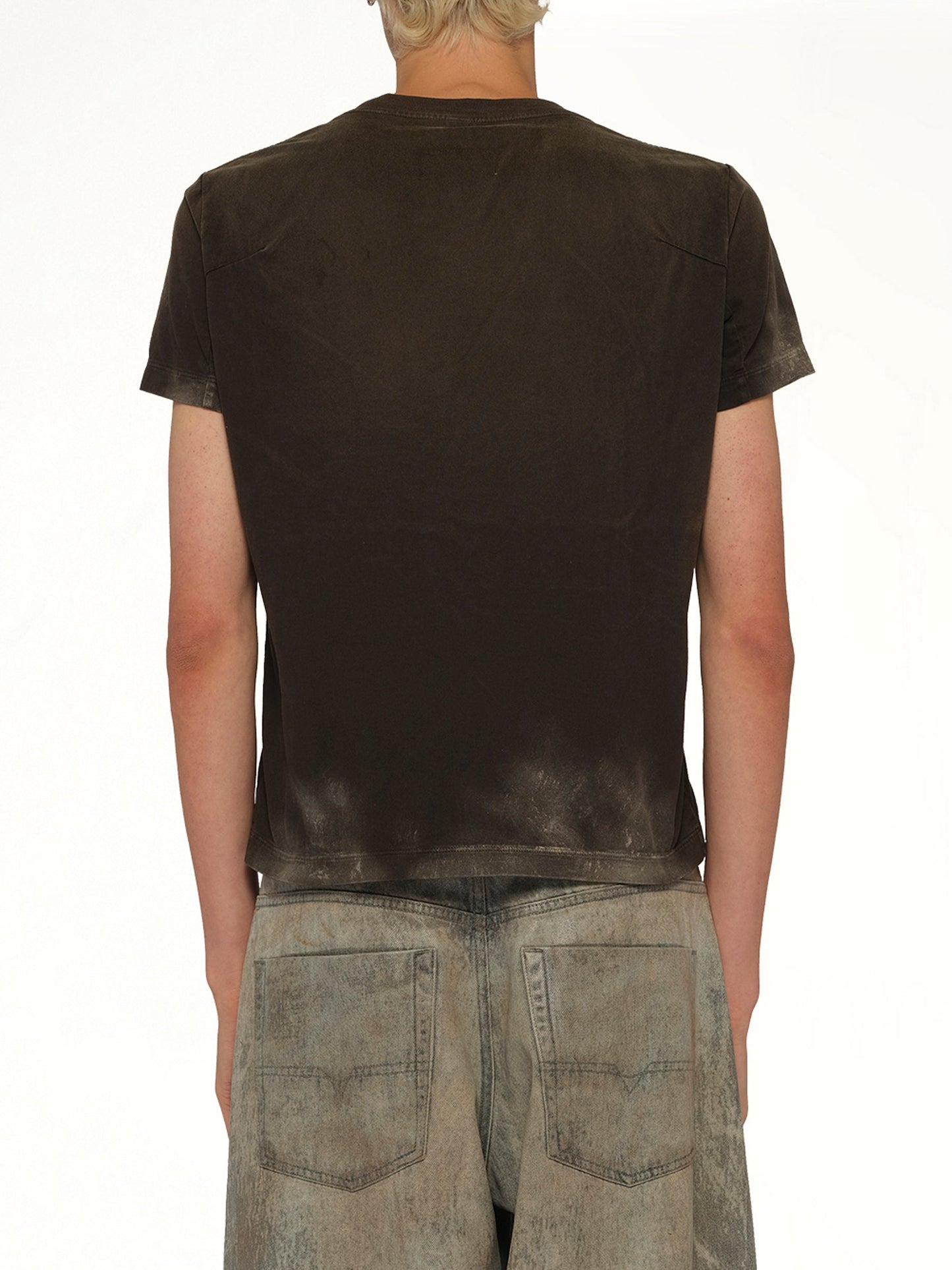 DOUBLET Luxuary Mud Paint T-Shirt (Brown)