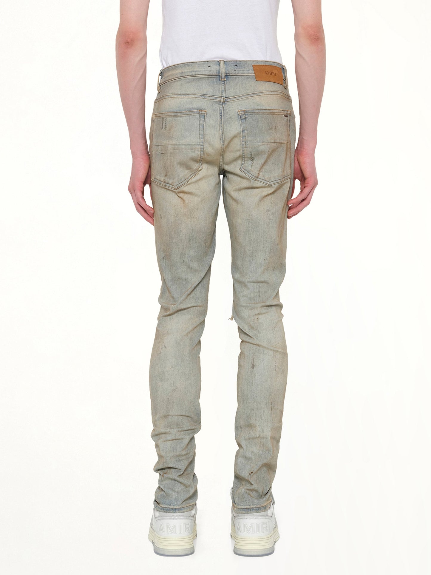 AMIRI Suede MX1 Jeans (Blue)
