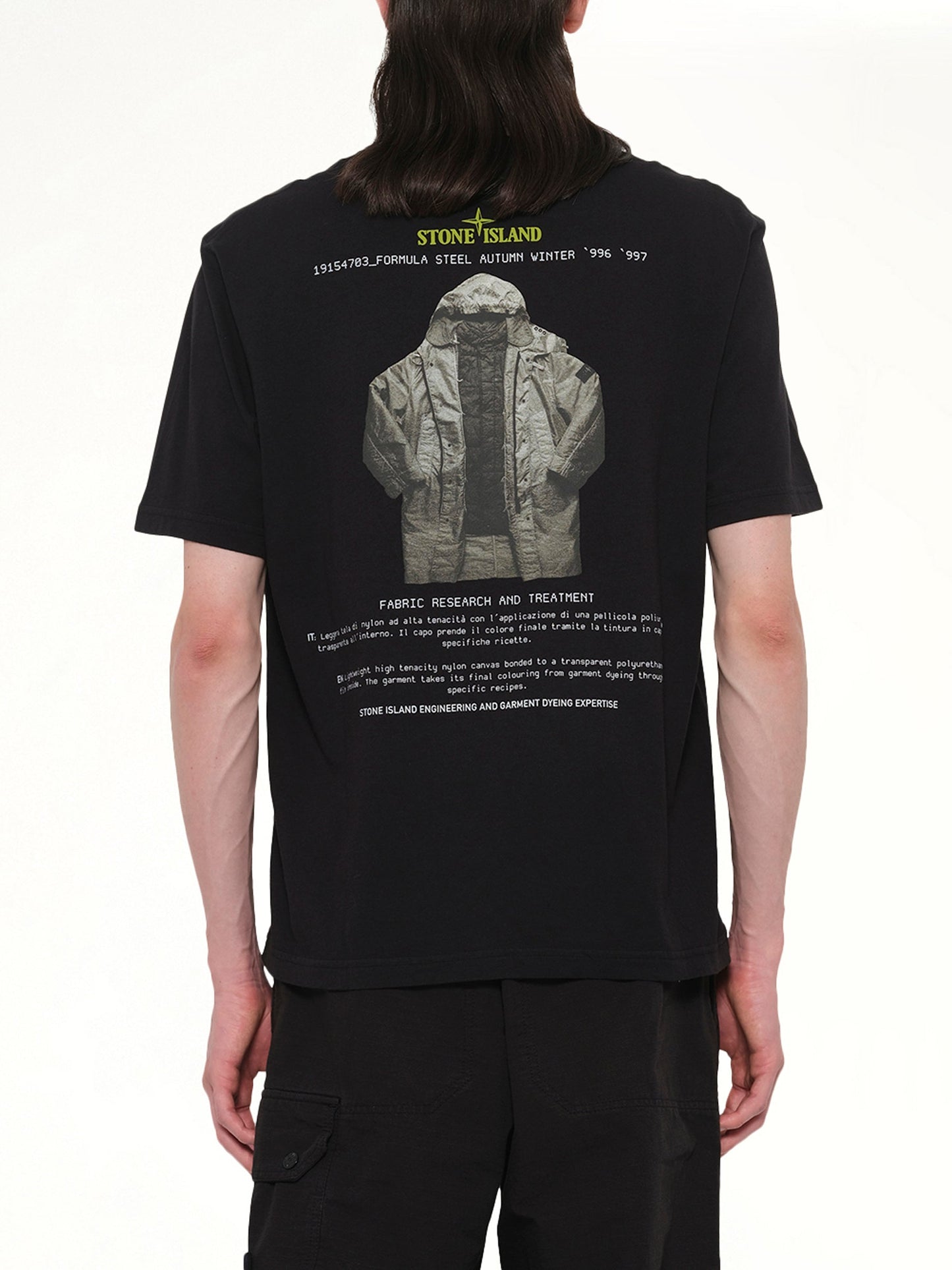 STONE ISLAND 210003 Archivo S/S T-Shirt (Black)