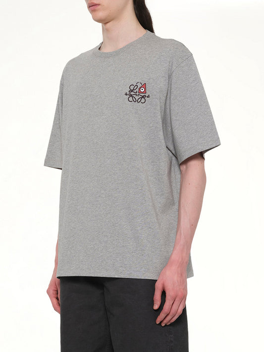 LOEWE Loose Fit T-Shirt (Grey)